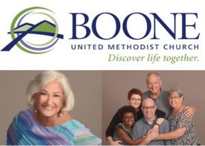 A group of people posing for the camera and logo.