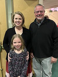 Greg, Heidi, & Libby Ragan 